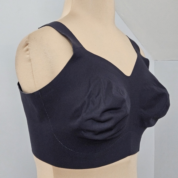 Evelyn & Bobbie The Beyond Bra Black Wireless Supportive Comfort Bra XL Intimate - Picture 4 of 10